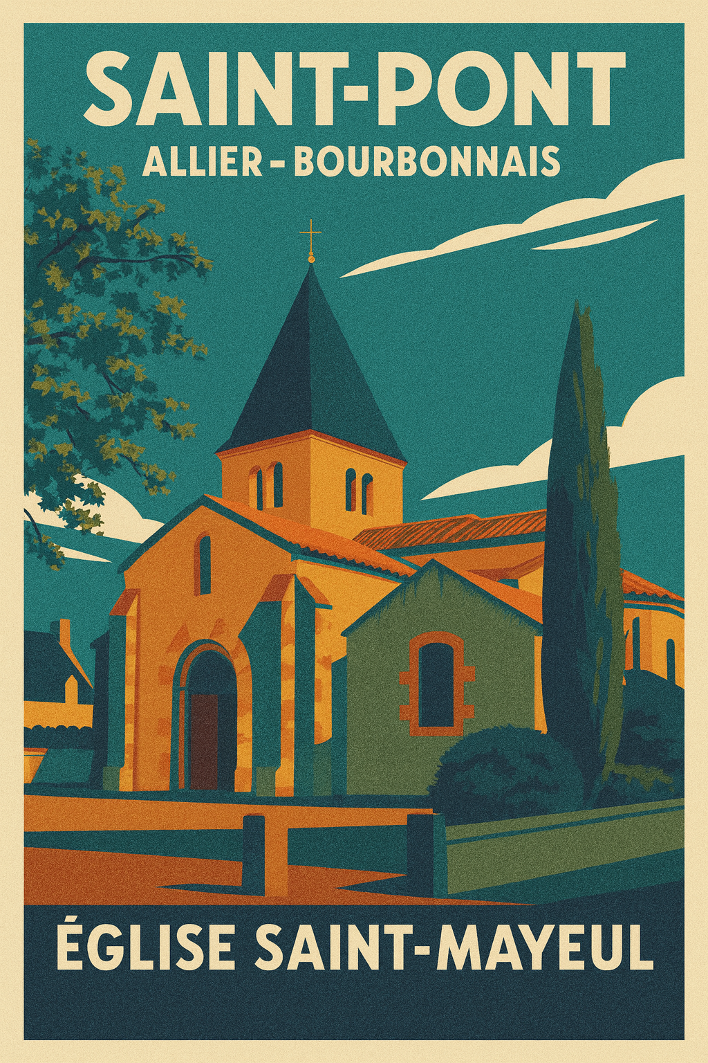 Saint-Pont - Église Saint-Mayeul