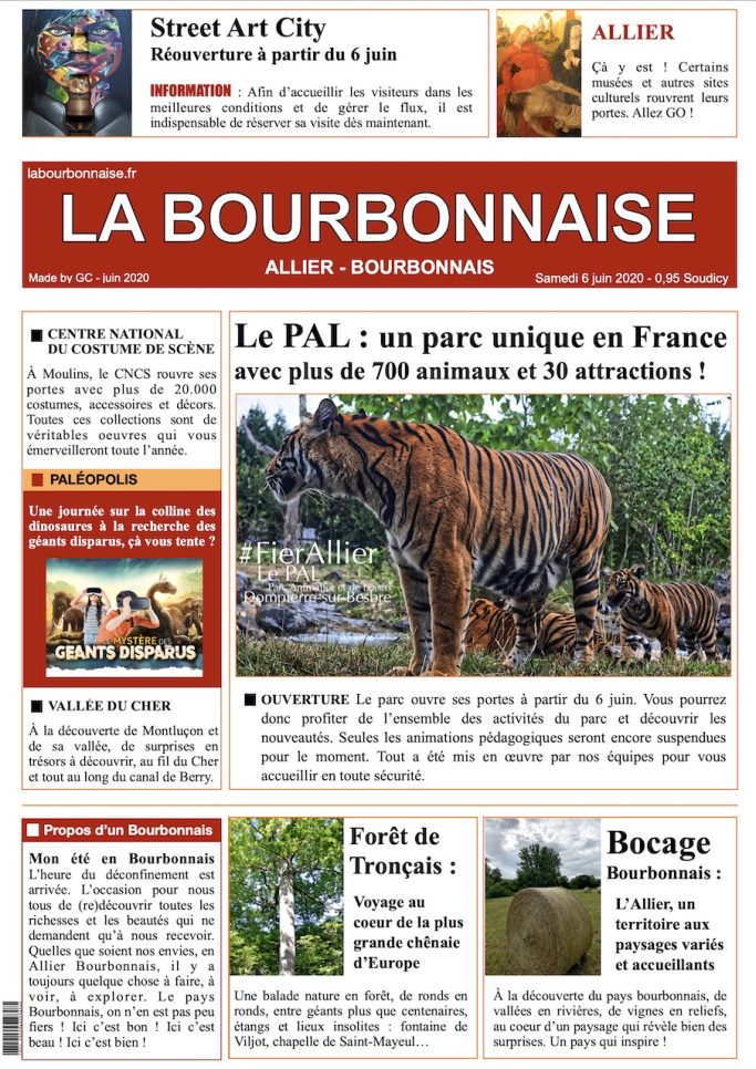 Affiche : La Bourbonnaise
