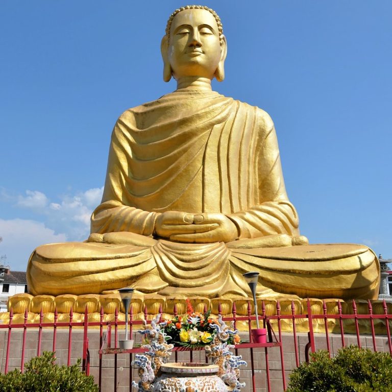 Bouddha du village vietnamien - Noyant d'Allier